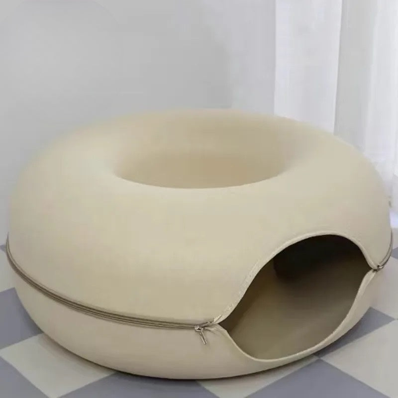 Łóżko tunelowe w kształcie pączka 